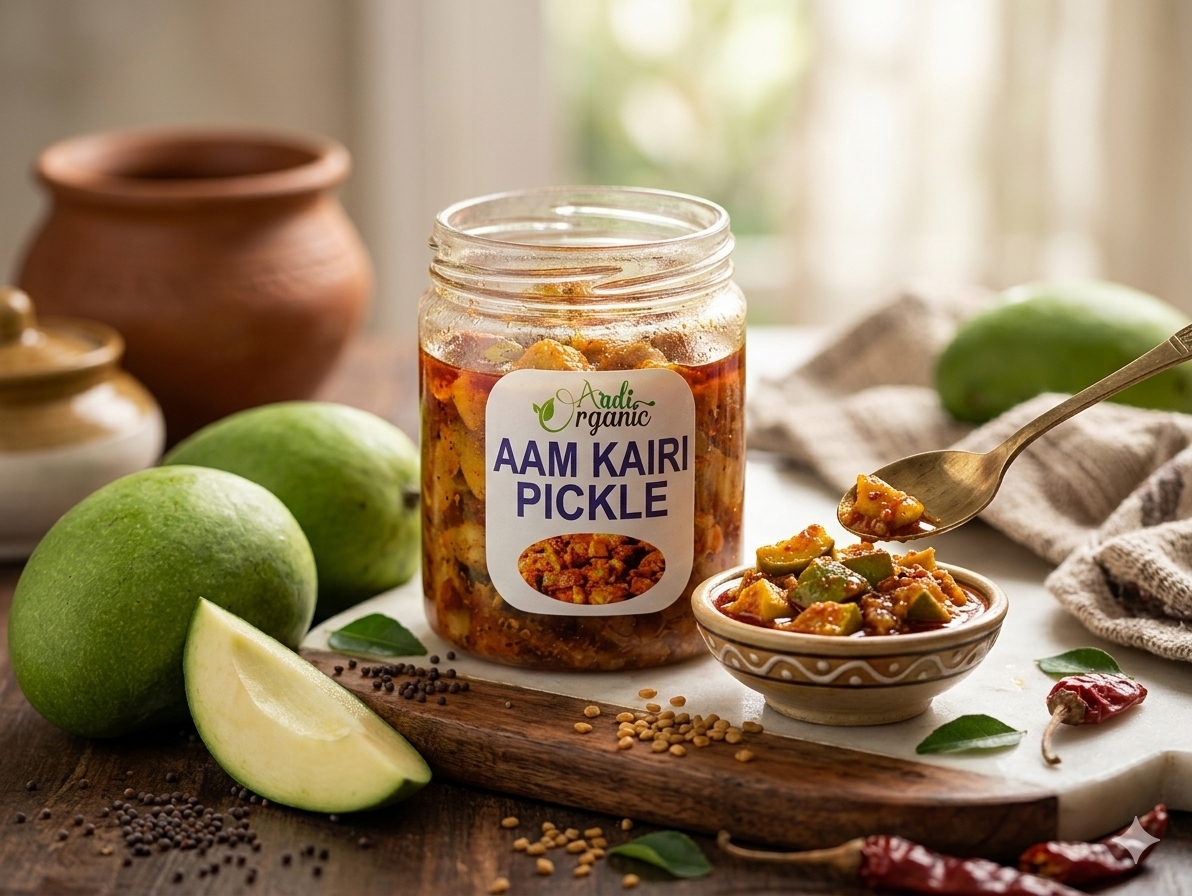 Aadi Organic Aam Kairi Pickle 400 gm