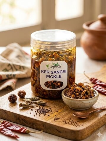 Aadi Organic Ker Sangri Pickle 400gm