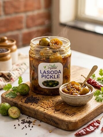 Aadi Organic Lasoda Pickle 400gm