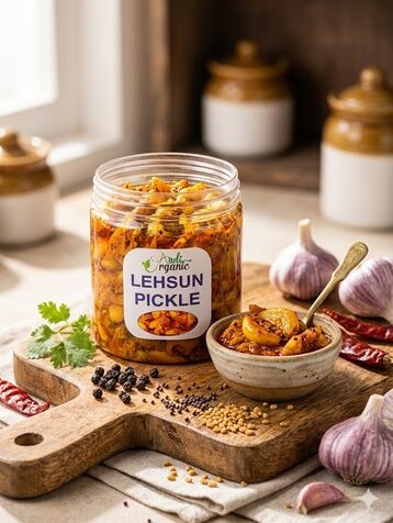 Aadi Organic Lehsun Pickle 400gm